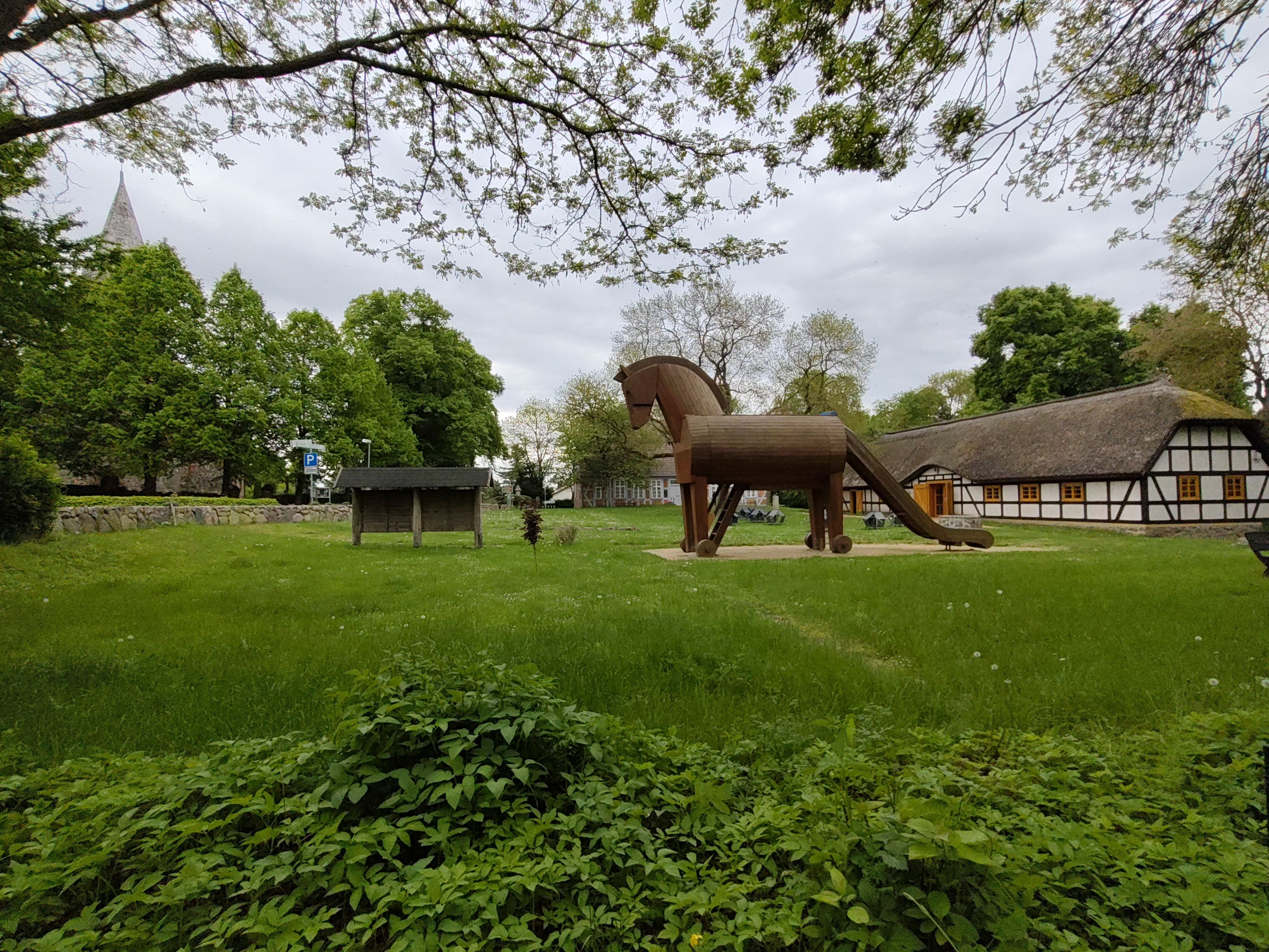 Trojapferd Schliemannmuseum Ankershagen